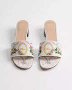 Dior Qixi Dior Médaillon Heeled Slide RUNWAY DELUXE