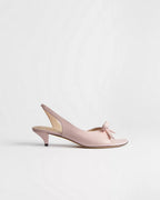 Dior Bow Heeled Slingback Sandal RUNWAY DELUXE