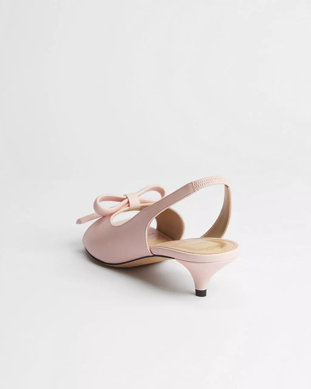 Dior Bow Heeled Slingback Sandal RUNWAY DELUXE