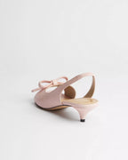 Dior Bow Heeled Slingback Sandal RUNWAY DELUXE