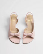 Dior Bow Heeled Slingback Sandal RUNWAY DELUXE