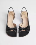 Dior Bow Heeled Slingback Sandal RUNWAY DELUXE