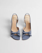 Dior Bow Heeled Slingback Sandal RUNWAY DELUXE