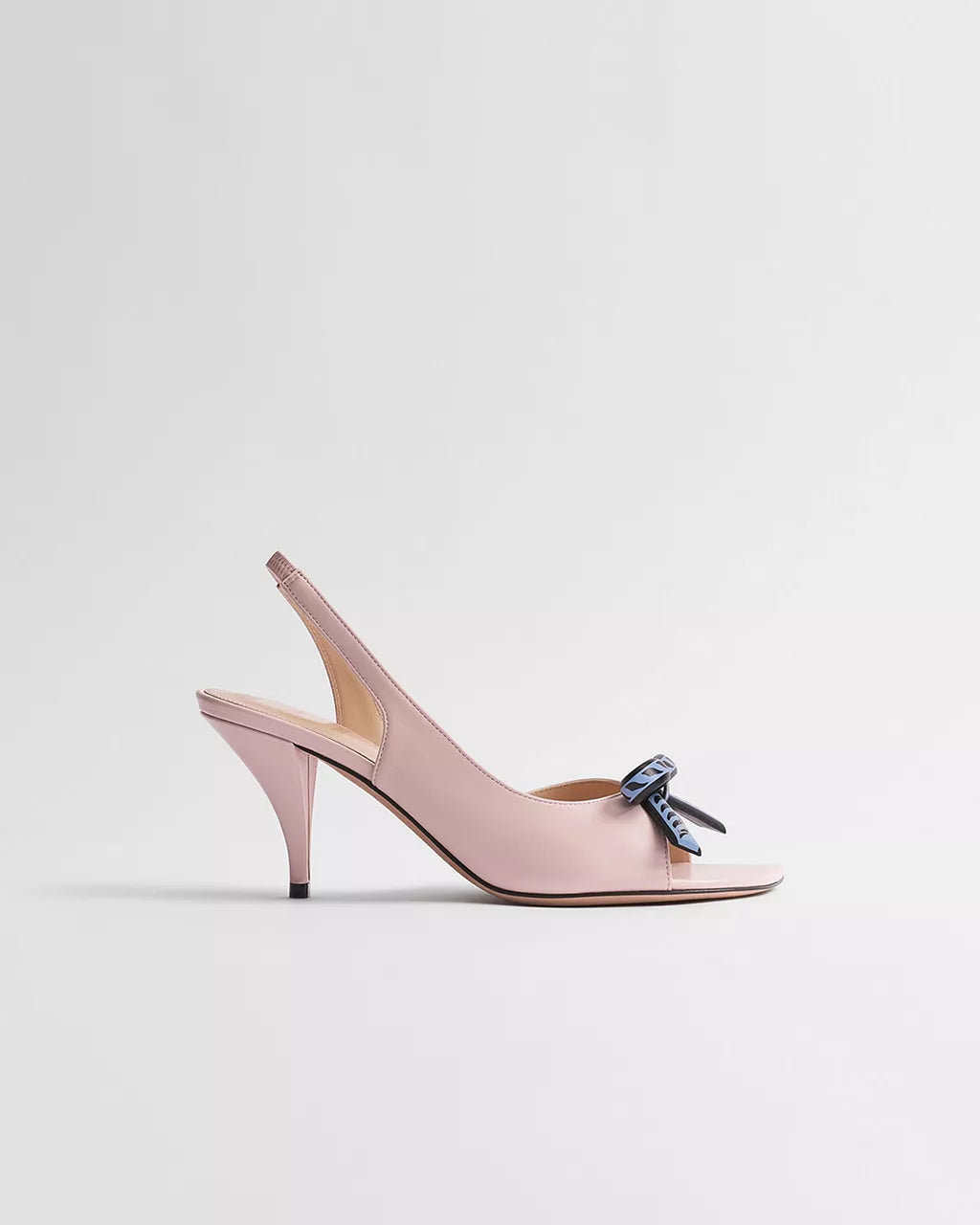 Dior Qixi Dior Bow Heeled Slingback Sandal RUNWAY DELUXE