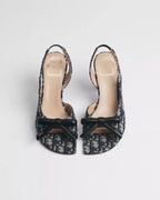 Dior Bow Heeled Slingback Sandal RUNWAY DELUXE