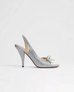 Dior Bow Heeled Slingback Sandal RUNWAY DELUXE