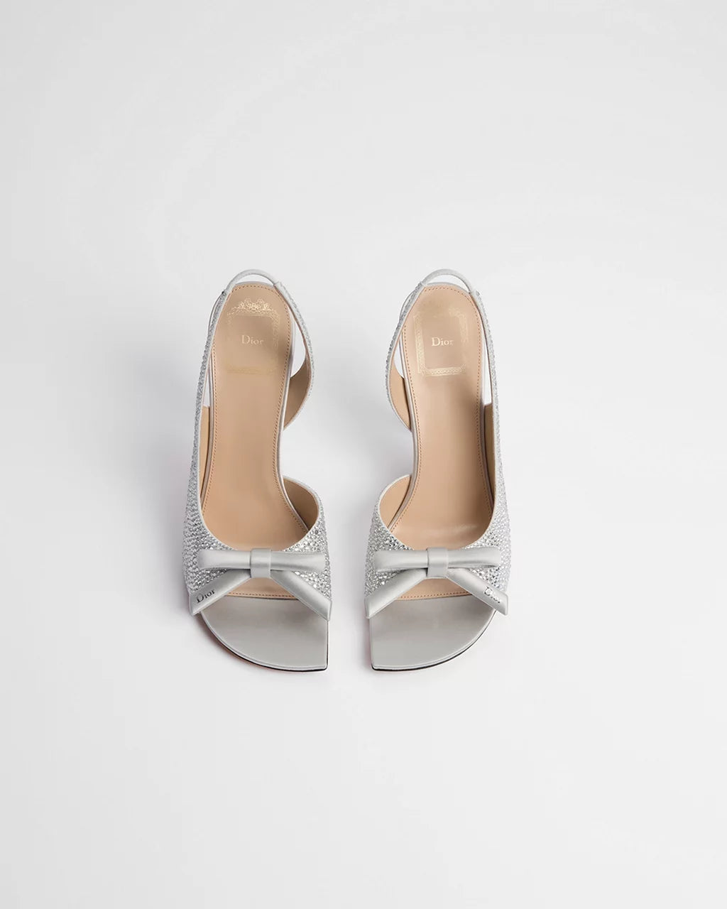 Dior Bow Heeled Slingback Sandal RUNWAY DELUXE