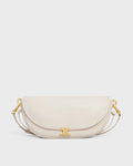 SOFT TRIOMPHE LITTLE HALFMOON IN SHINY LAMBSKIN