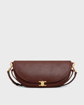 SOFT TRIOMPHE LITTLE HALFMOON IN SHINY LAMBSKIN