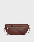 SOFT TRIOMPHE LITTLE HALFMOON IN SHINY LAMBSKIN