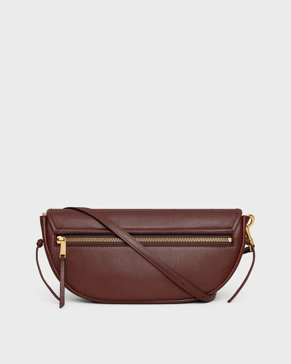 SOFT TRIOMPHE LITTLE HALFMOON IN SHINY LAMBSKIN