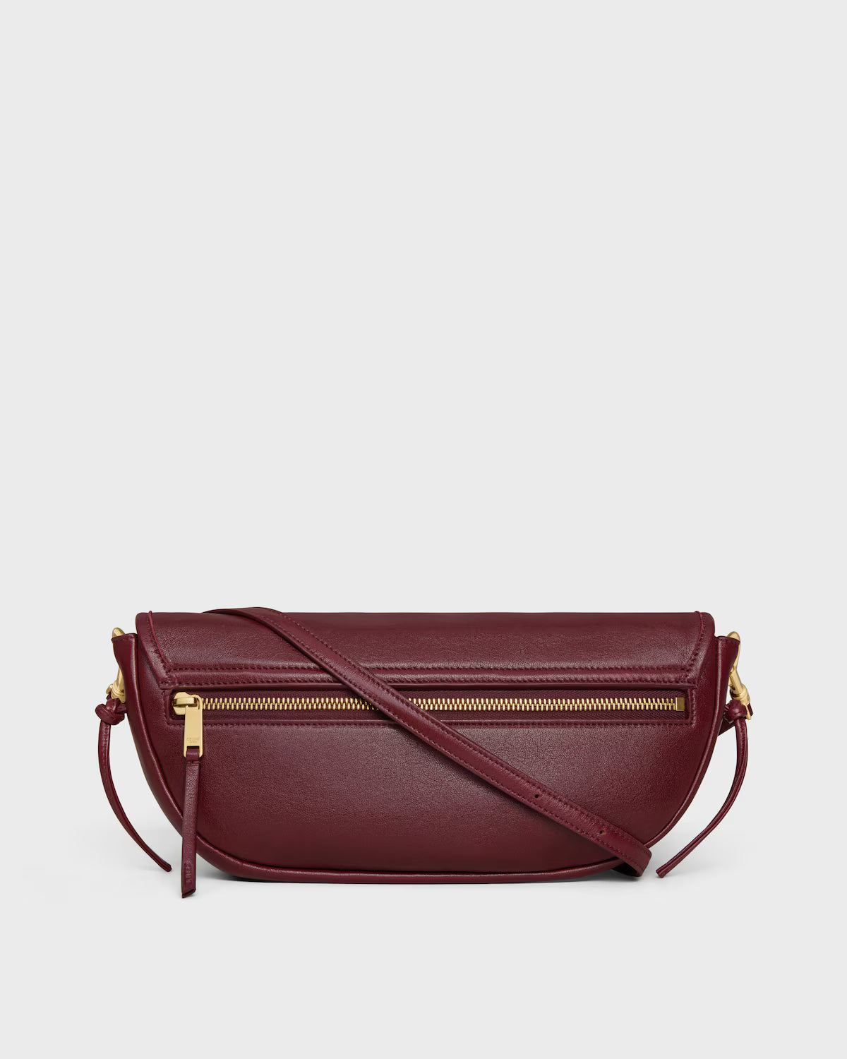 SOFT TRIOMPHE LITTLE HALFMOON IN SHINY LAMBSKIN