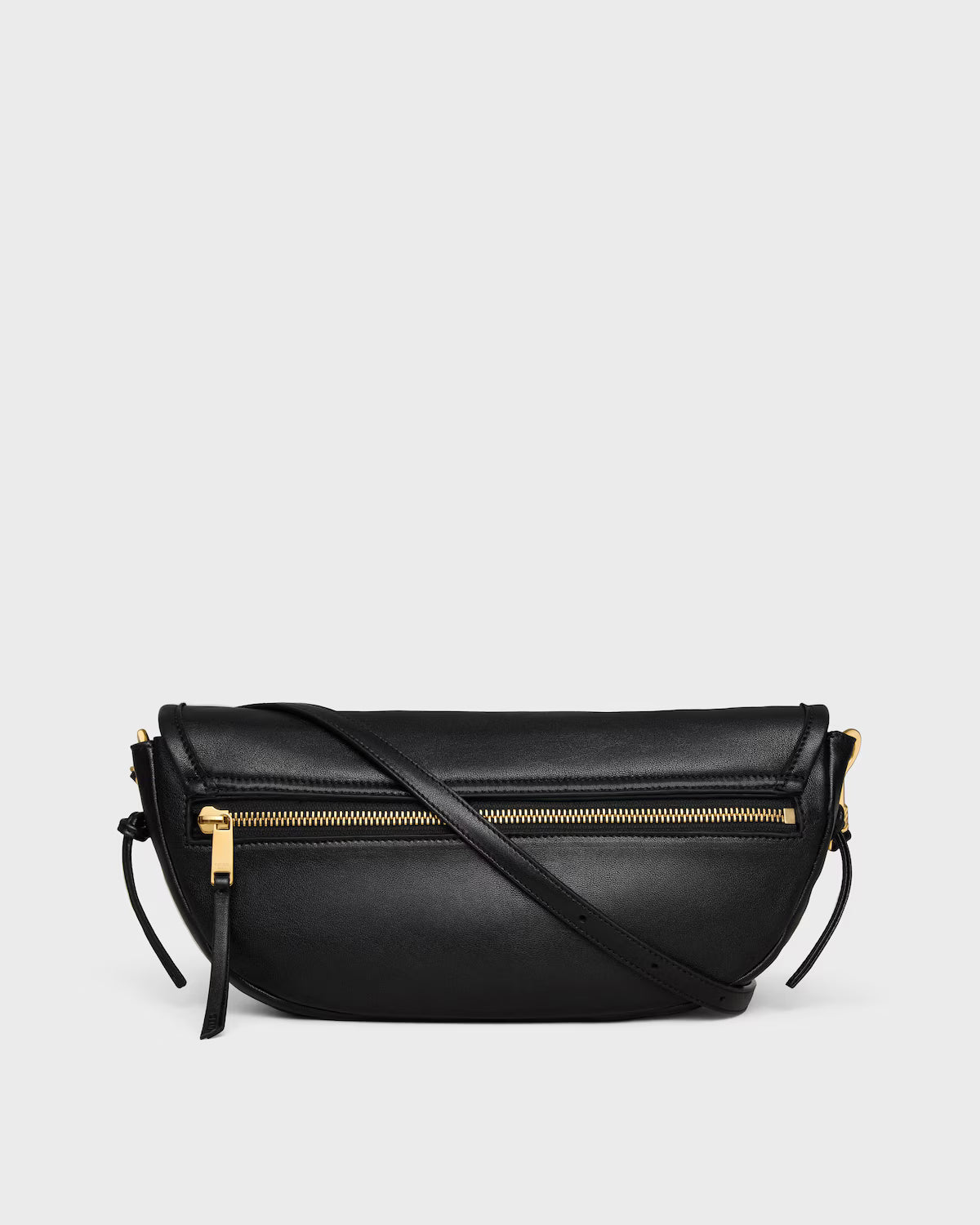 SOFT TRIOMPHE LITTLE HALFMOON IN SHINY LAMBSKIN