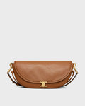 SOFT TRIOMPHE LITTLE HALFMOON IN SHINY LAMBSKIN
