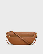 SOFT TRIOMPHE LITTLE HALFMOON IN SHINY LAMBSKIN