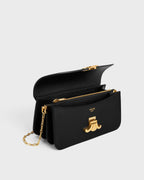 small chain triomphe IN SHINY CALFSKIN RUNWAY DELUXE