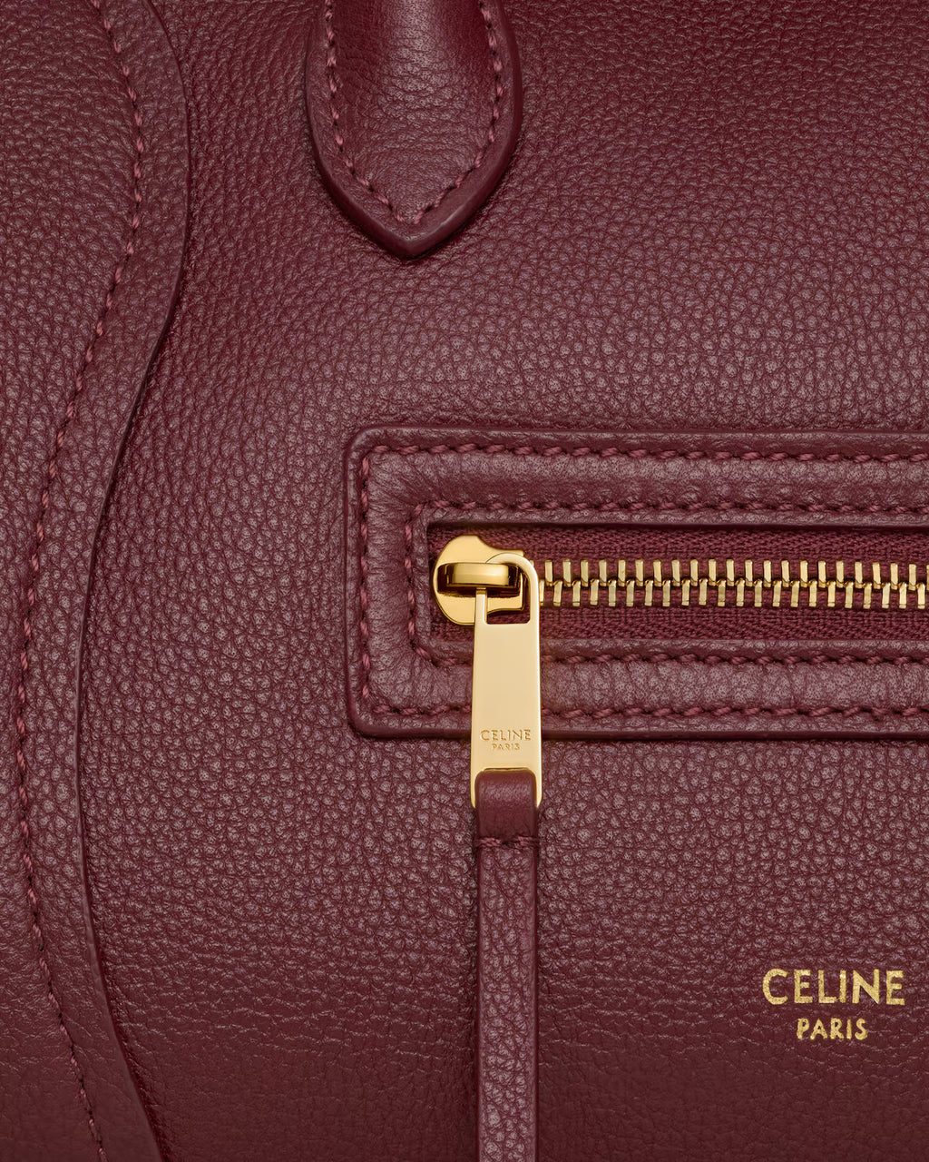 LITTLE LUGGAGE IN GRAINED CALFSKIN RUNWAY DELUXE