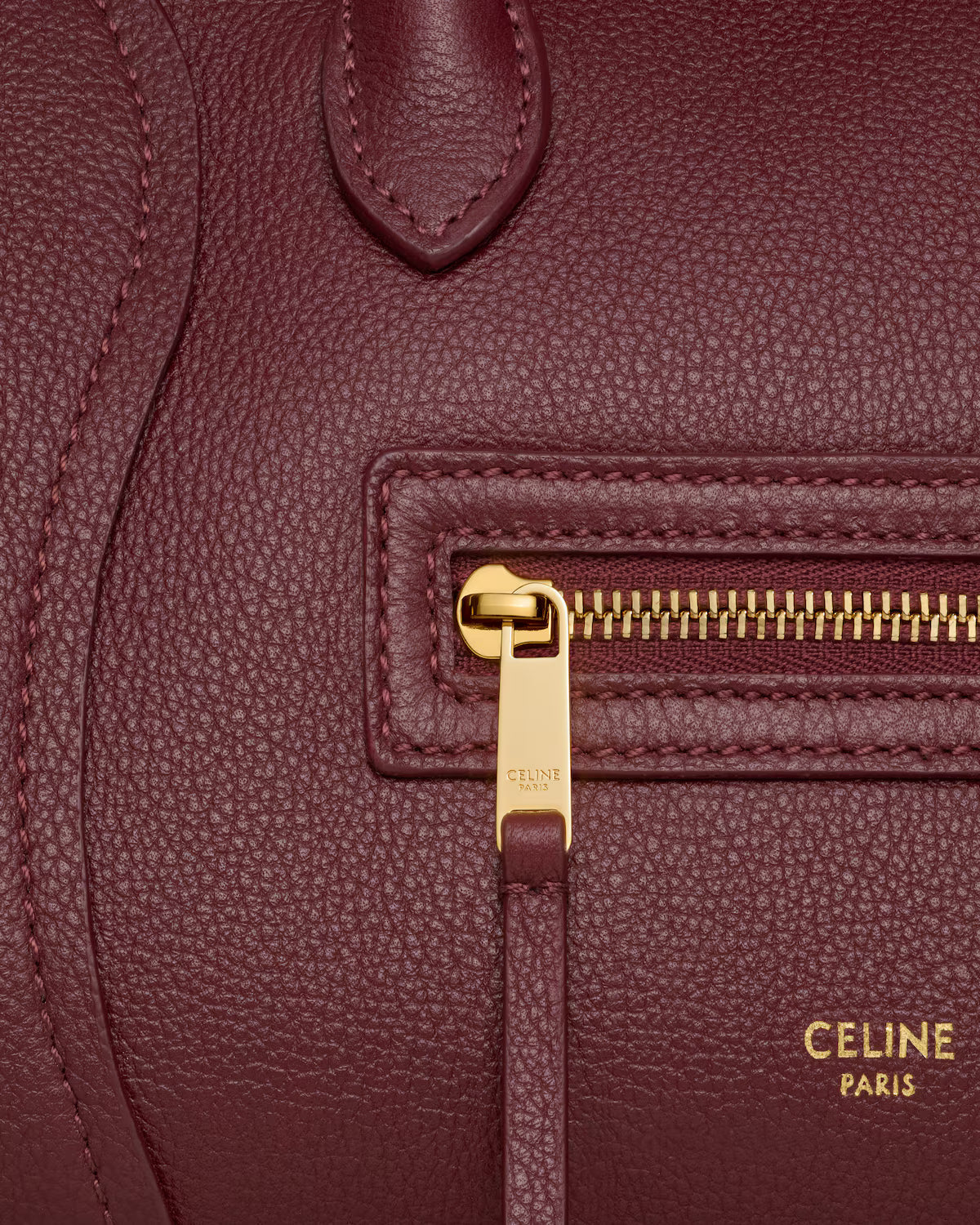 LITTLE LUGGAGE IN GRAINED CALFSKIN RUNWAY DELUXE