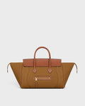 LUGGAGE IN TEXTILE AND NATURAL CALFSKIN RUNWAY DELUXE