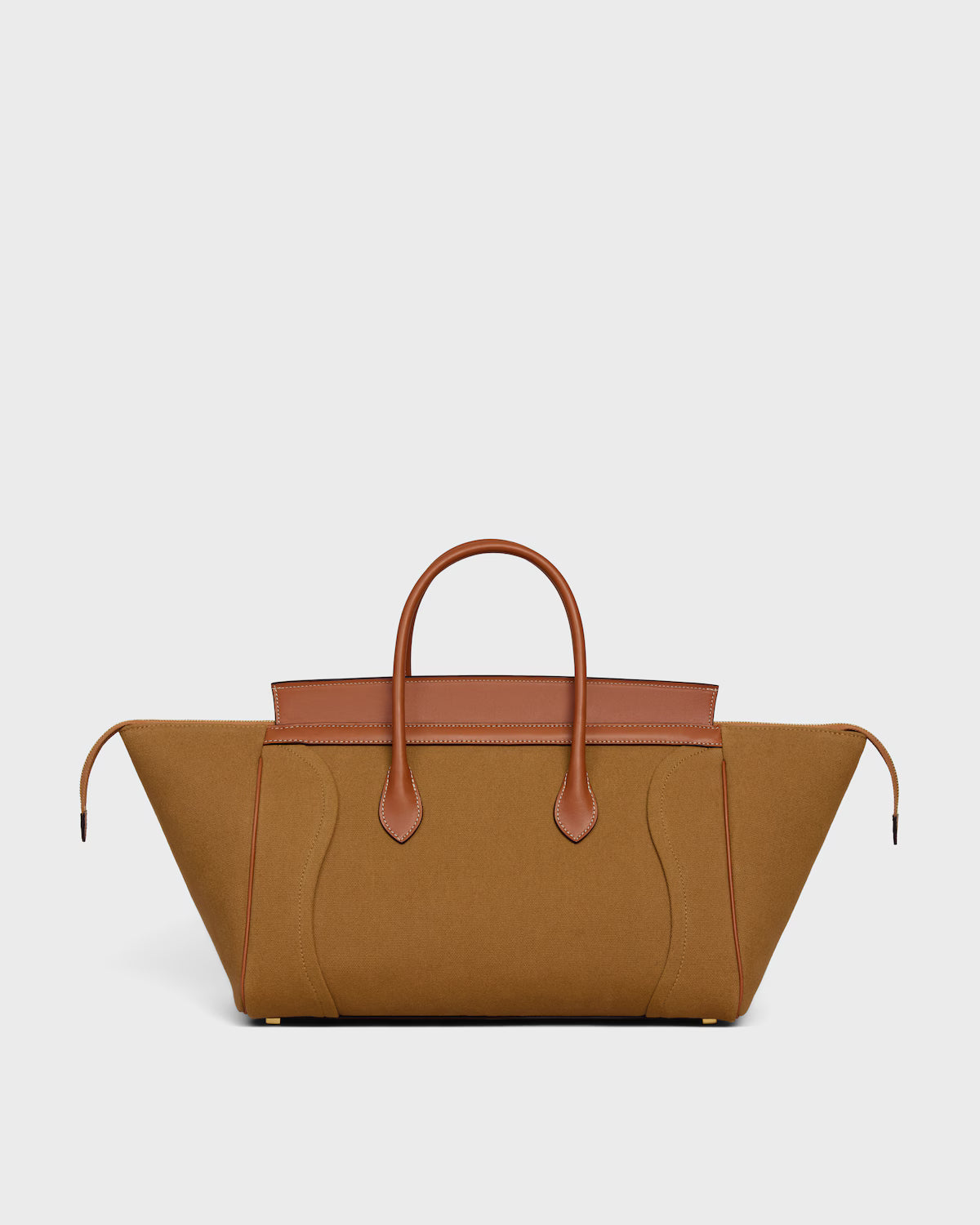 LUGGAGE IN TEXTILE AND NATURAL CALFSKIN RUNWAY DELUXE