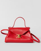 SMALL FLAIR IN SHINY CALFSKIN