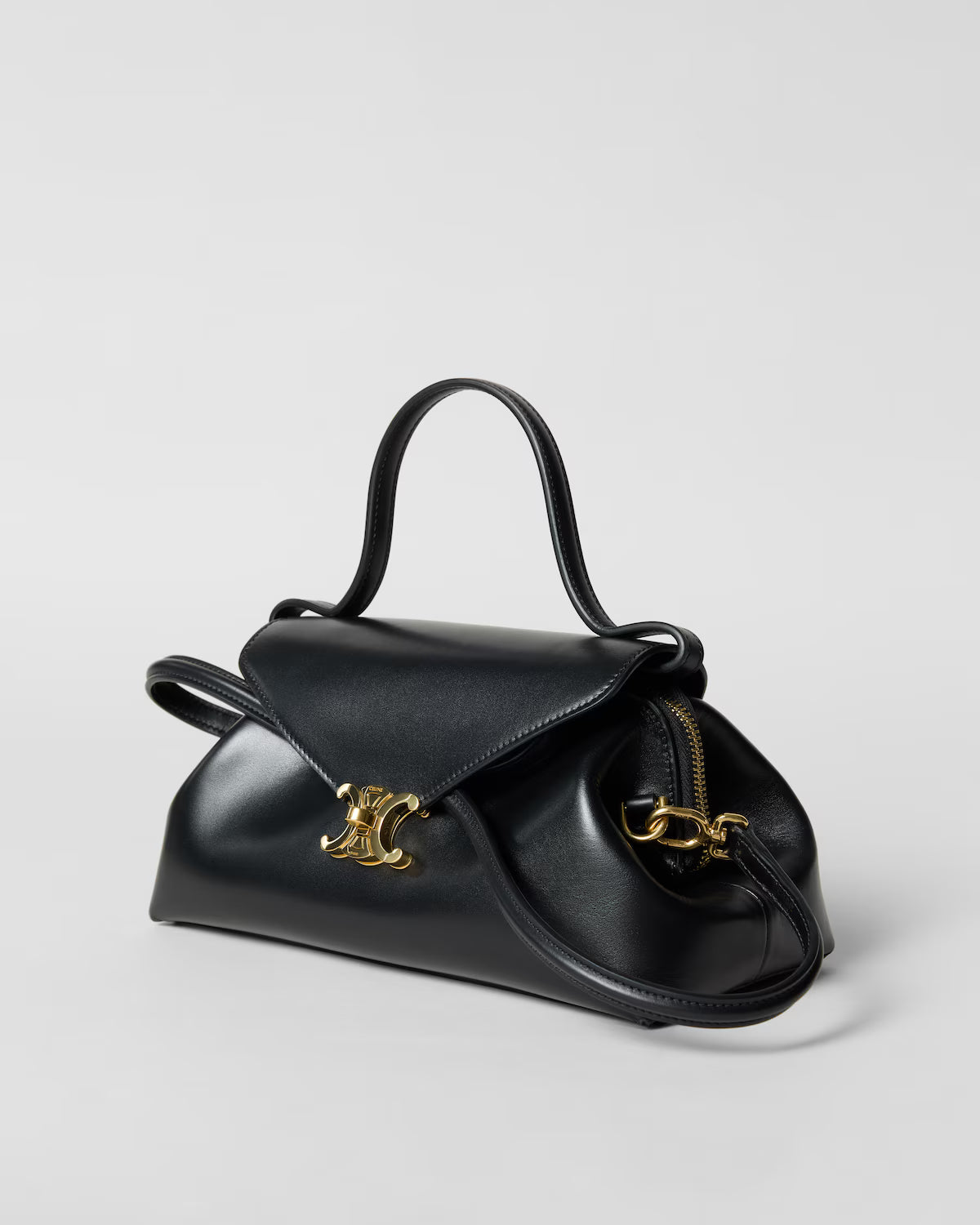 SMALL FLAIR IN SHINY CALFSKIN