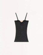 Lurex Knit Top