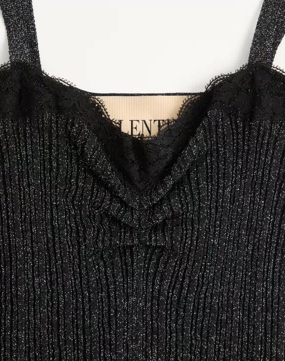Lurex Knit Top