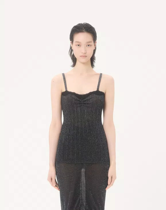 Lurex Knit Top