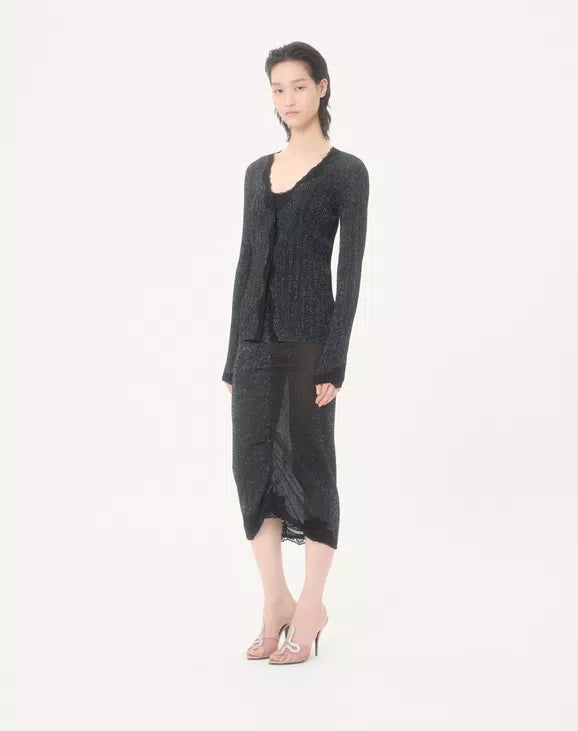 Lurex Knit Top