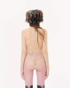 Lurex Lace Bodysuit RUNWAY DELUXE