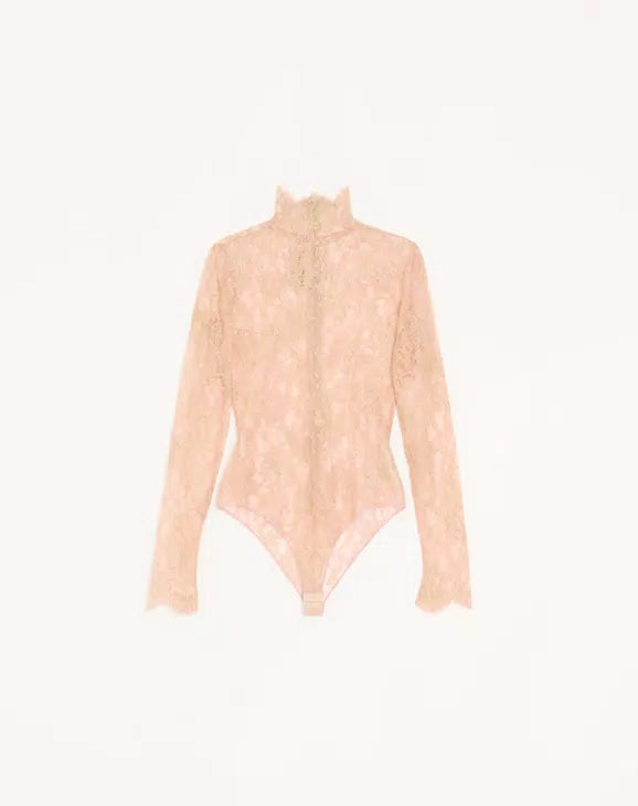 Lurex Lace Bodysuit RUNWAY DELUXE