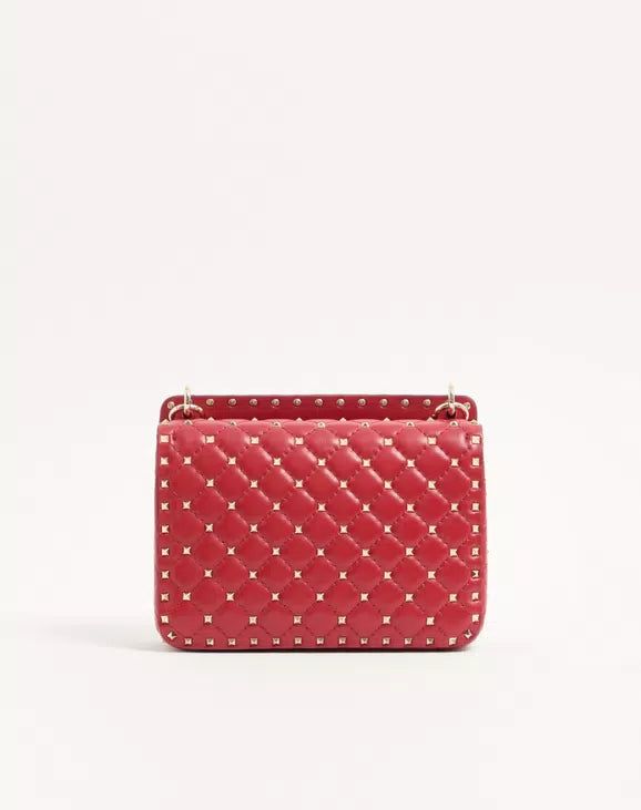 Valentino Garavani Rockstud Spike Medium Shoulder Bag In Nappa Leather RUNWAY DELUXE