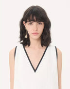 Short Dress In Canestrello Cotton Tweed