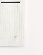 Short Dress In Canestrello Cotton Tweed