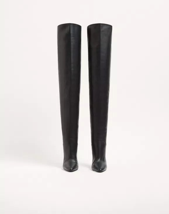 Deboot Over-the-Knee Calfskin Boot 105mm