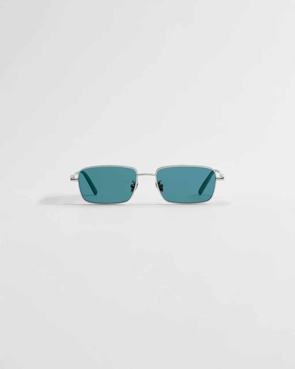 Petit CD S1U Turquoise Blue Rectangular Sunglasses RUNWAY DELUXE