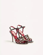 Rockstud Kidskin Sandal 100mm