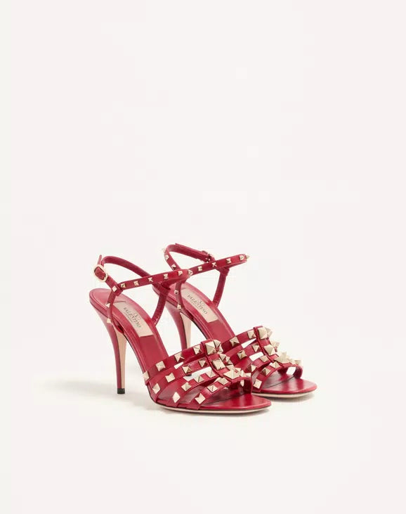Rockstud Kidskin Sandal 100mm