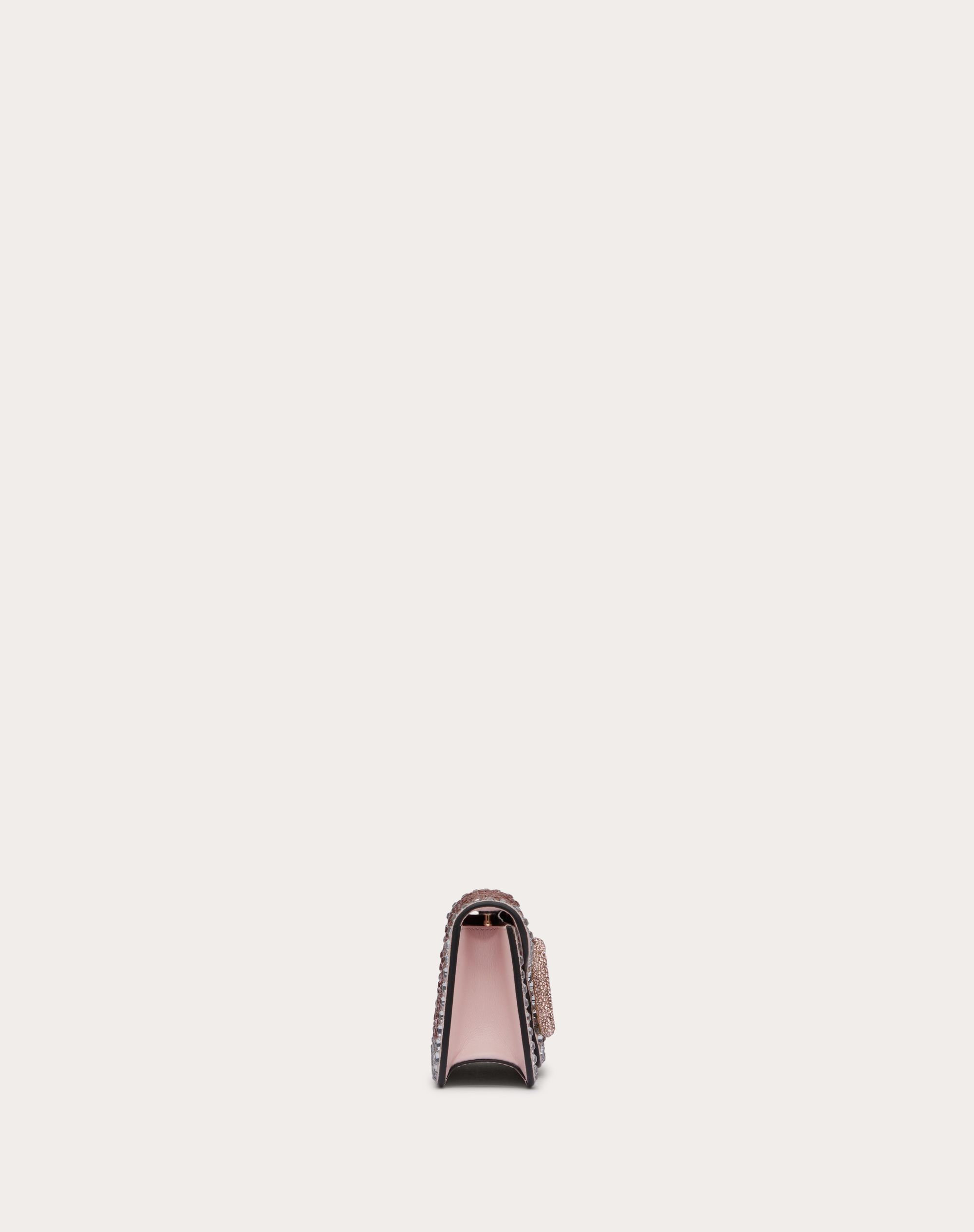 SMALL LOCÒ SHOULDER BAG WITH RHINESTONES