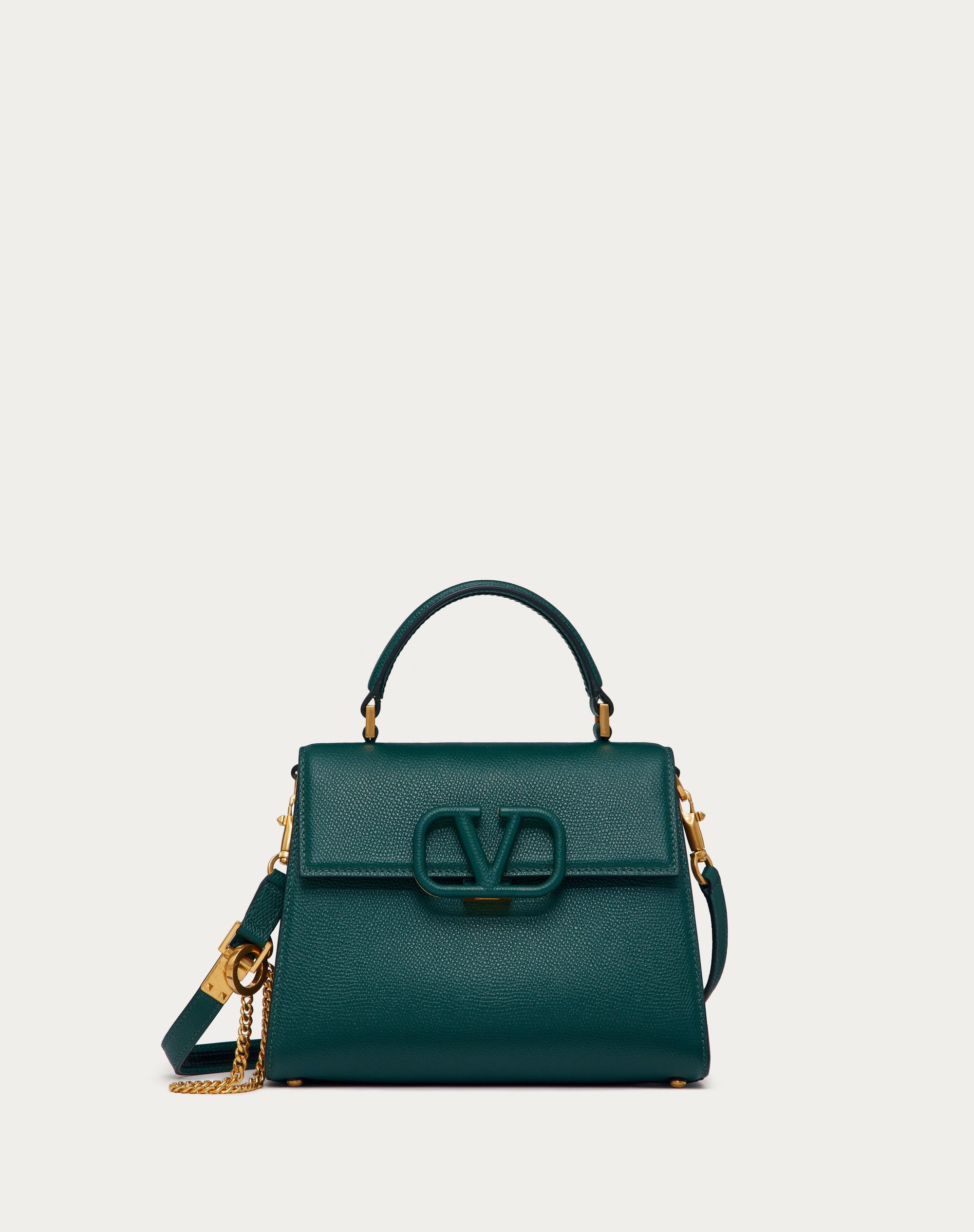 SMALL VSLING GRAINY CALFSKIN HANDBAG