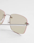 DiorBlackSuit S20U Beige Square Sunglasses RUNWAY DELUXE