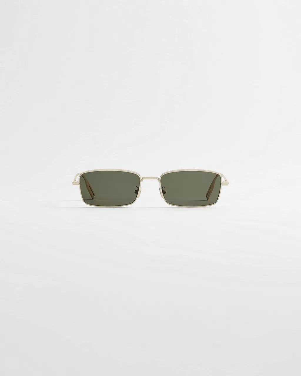 DiorBlackSuit S21U Khaki Rectangular Sunglasses RUNWAY DELUXE