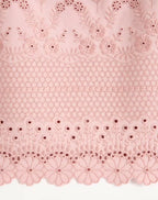 Sangallo Lace Top With Fleurs Ajours Margheritine Pattern