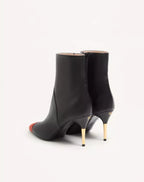 Sinead Ankle Boot in Nappa and Suede 85mm