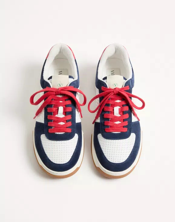 Sparry Trainer In Split Leather And Nappa