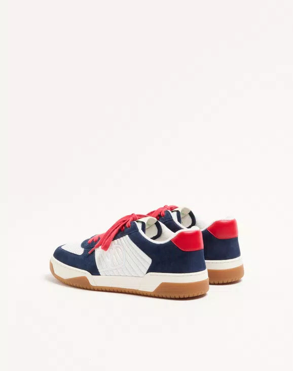 Sparry Trainer In Split Leather And Nappa