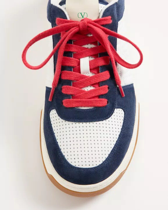 Sparry Trainer In Split Leather And Nappa