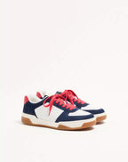 Sparry Trainer In Split Leather And Nappa