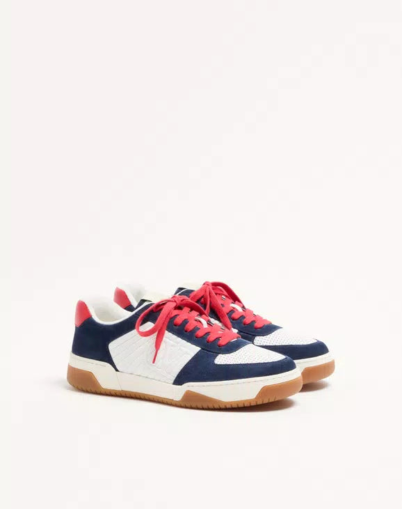 Sparry Trainer In Split Leather And Nappa